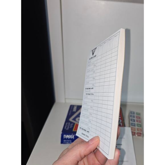 Phase 10 Dice game 1998 Fundex Games dice instructions and scorepad - Picture 5 of 12